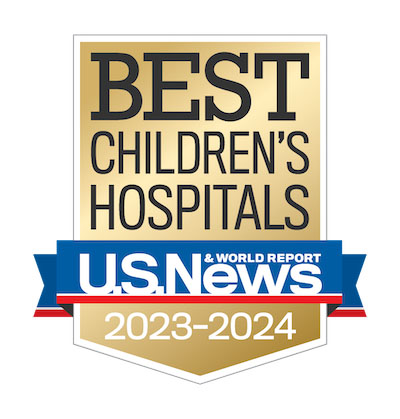 US News Best Children's Hospitals 2023-2024 Logo