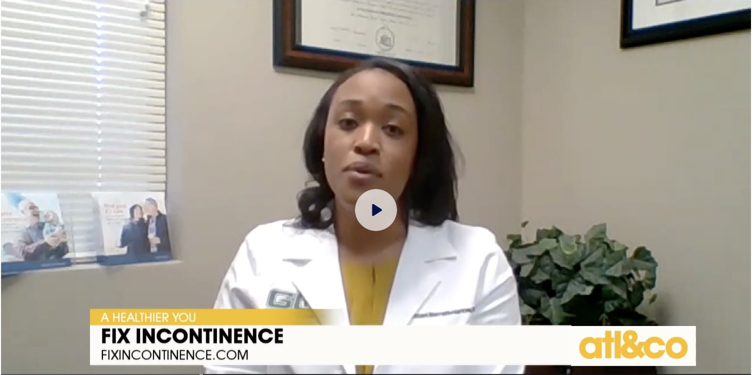 Dr. Brittani Barrett-Harlow speaking on 11 alive 