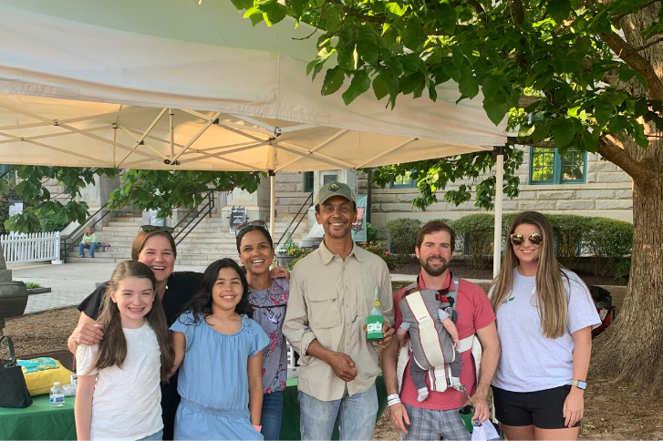 Photo of Georgia Urology staff at the Amplify Music Festival.