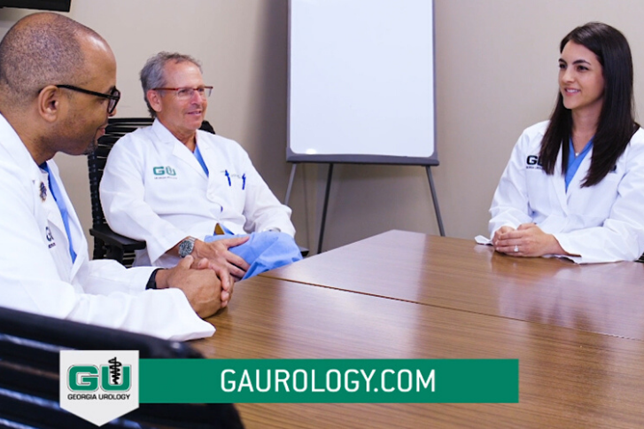 Screenshot of Georgia Urology ad preview.