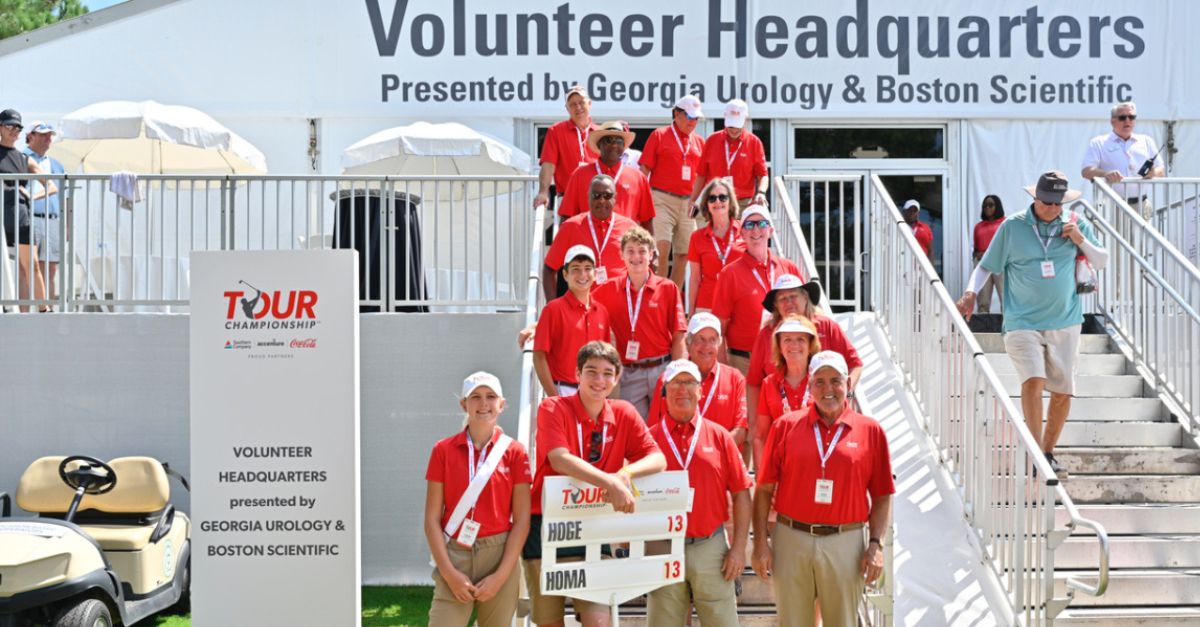 TOUR Championship volunteers