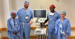 Dr. Kemper and OR team - Aquablation procedure