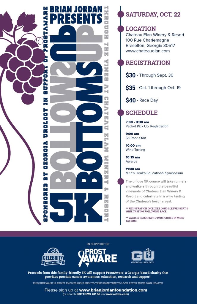 Bottoms Up 5K Schedule 