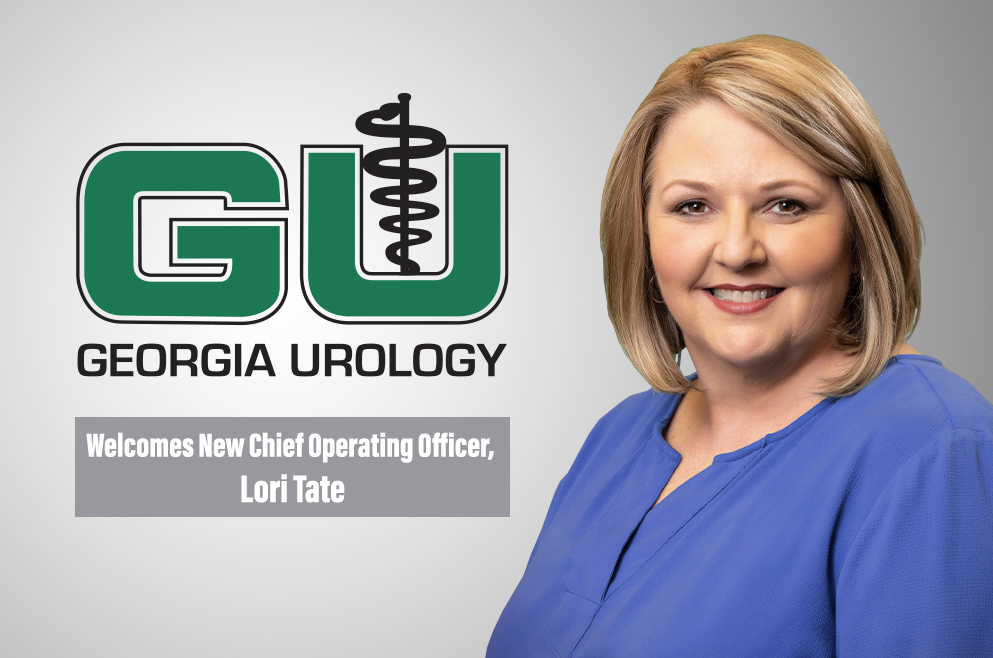 Georgia Urology welcomes new chief operating officer, Lori Tate (GU logo and headshot)