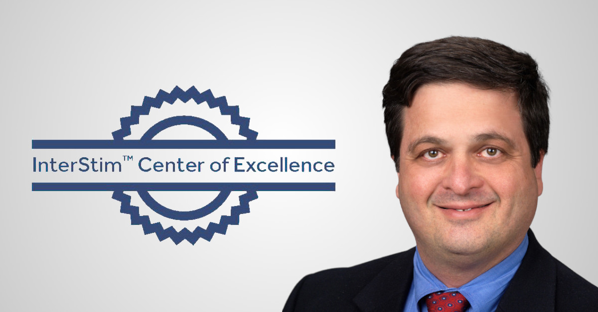 Dr. Jeffrey Proctor has been designated as a center of Excellence for InterStim