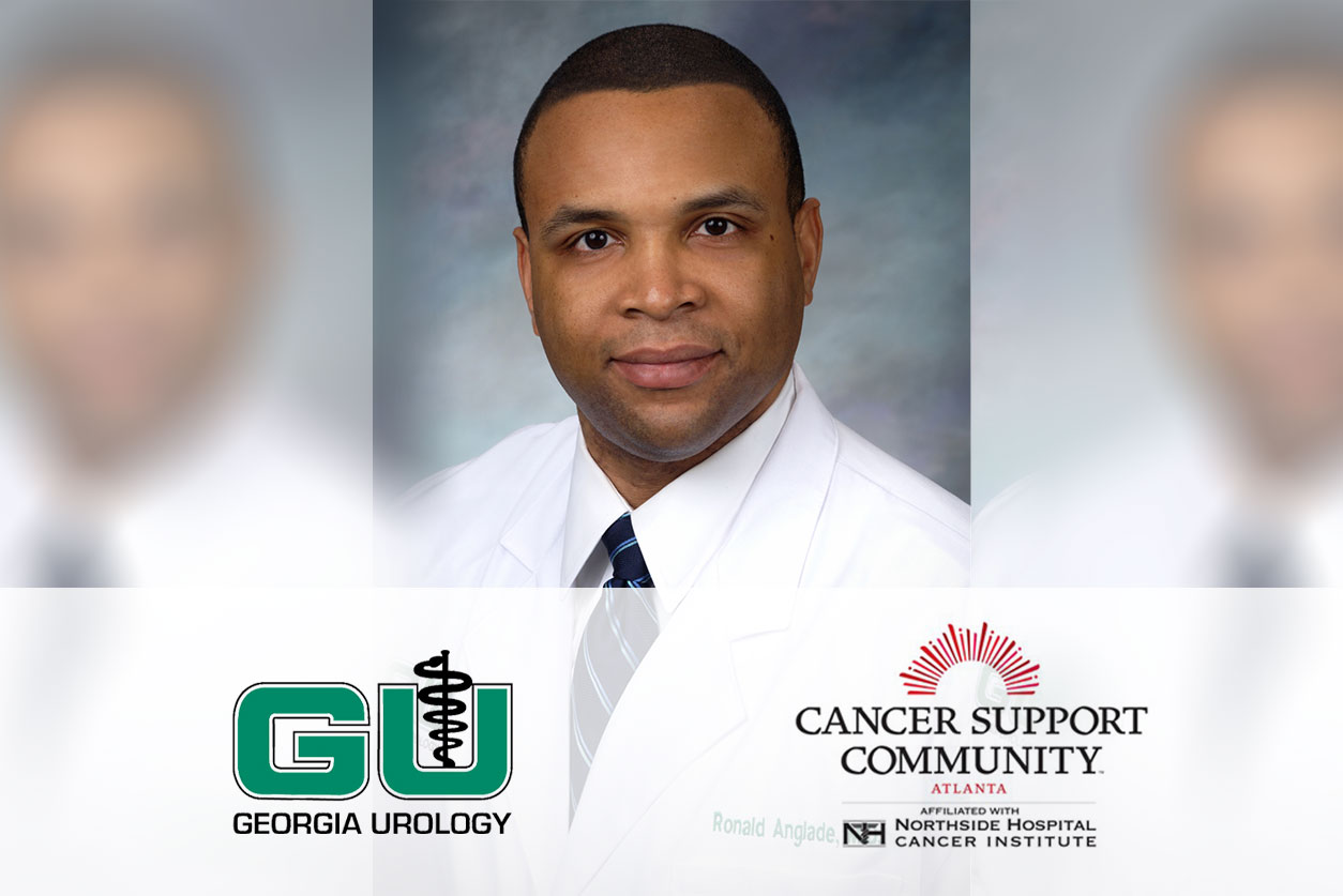 Dr. Ronald Anglade of Georgia Urology, partnering with Cancer Support Community