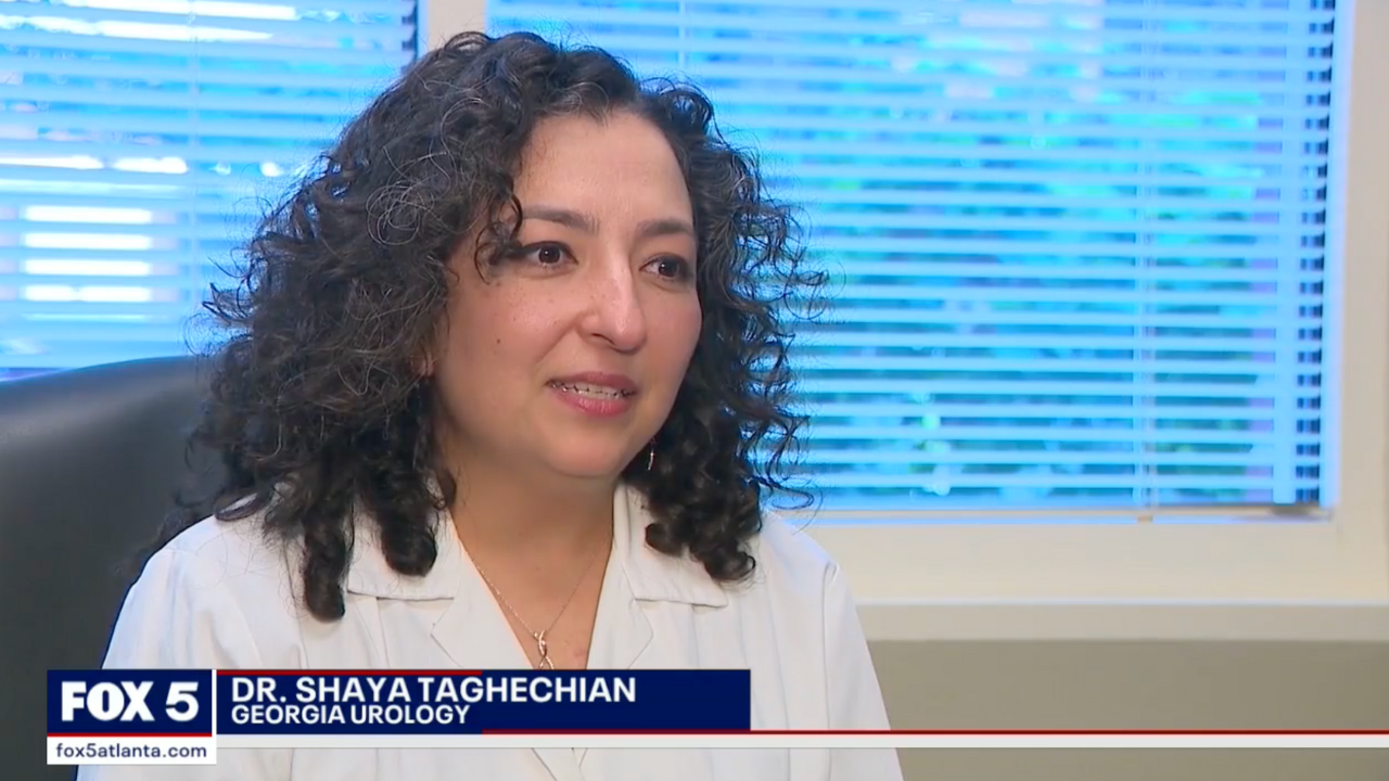 Georgia Urology's Dr. Shaya Taghechian on Fox 5