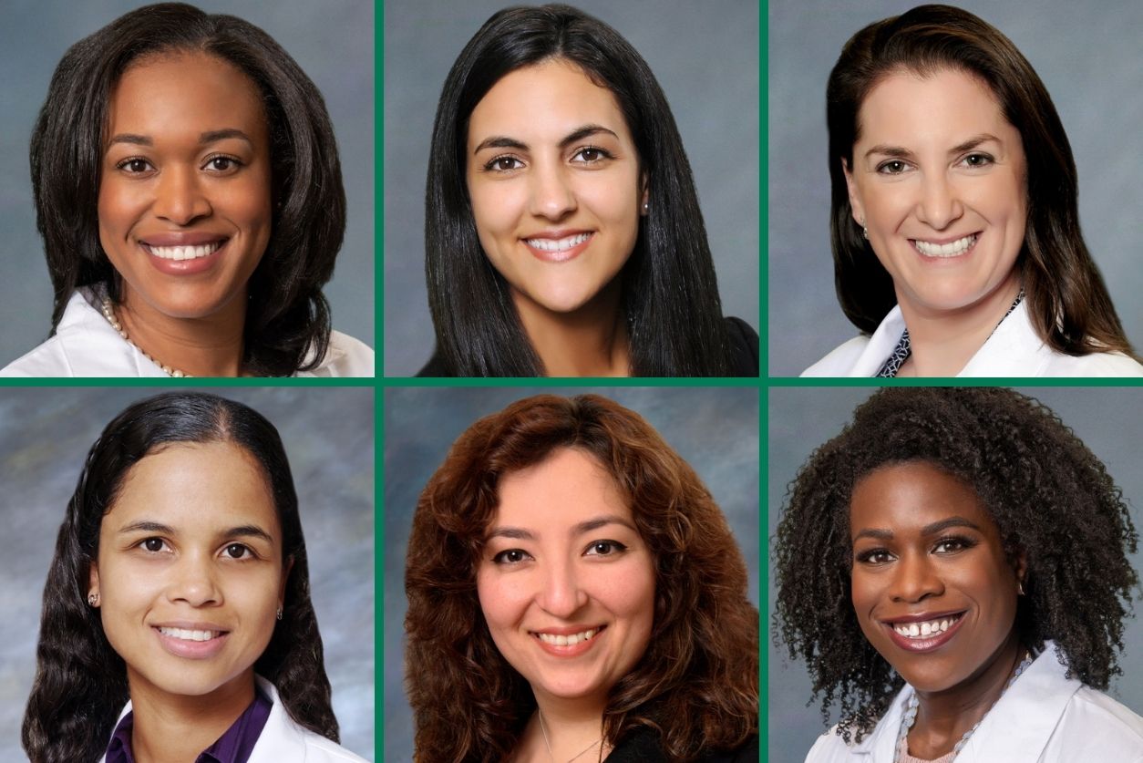 Headshots of the female urologists at Georgia Urology.